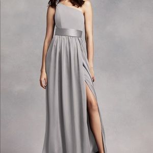 Vera Wang White Mercury Bridesmaid Dress